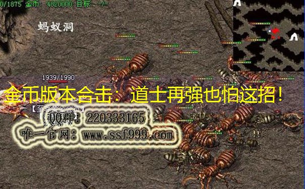 金币版本合击：道士再强也怕这招！