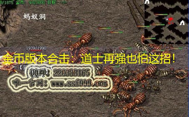 金币版本合击：道士再强也怕这招！
