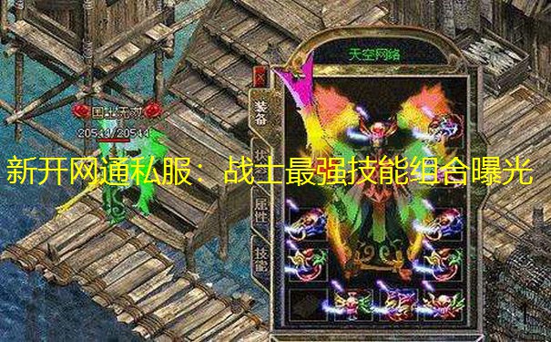 新开网通私服：战士最强技能组合曝光