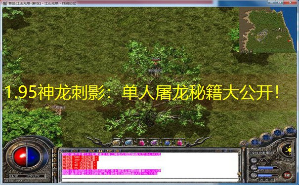 1.95神龙刺影：单人屠龙秘籍大公开！