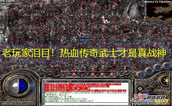 老玩家泪目！热血传奇武士才是真战神