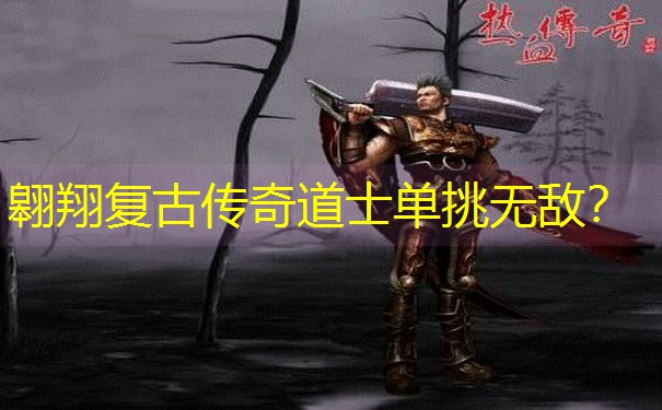 翱翔复古传奇道士单挑无敌？