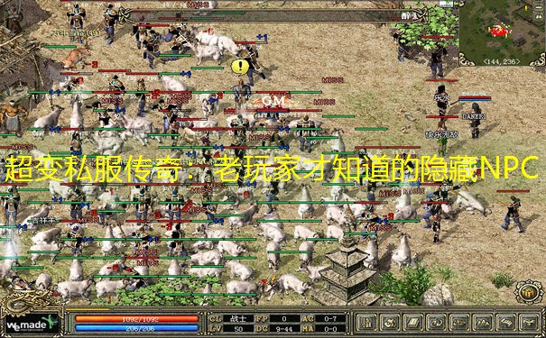 超变私服传奇：老玩家才知道的隐藏NPC