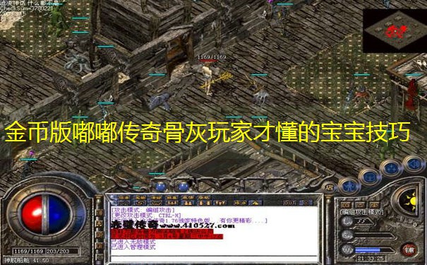金币版嘟嘟传奇骨灰玩家才懂的宝宝技巧