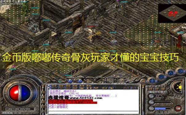 金币版嘟嘟传奇骨灰玩家才懂的宝宝技巧