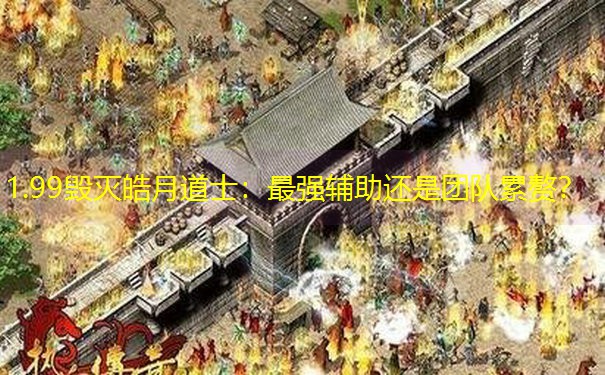 1.99毁灭皓月道士：最强辅助还是团队累赘？