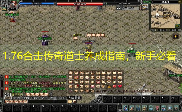 1.76合击传奇道士养成指南，新手必看
