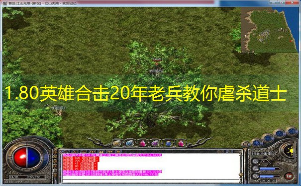 1.80英雄合击20年老兵教你虐杀道士