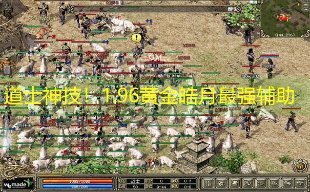 道士神技！1.96黄金皓月最强辅助