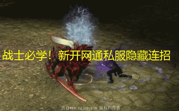 战士必学！新开网通私服隐藏连招