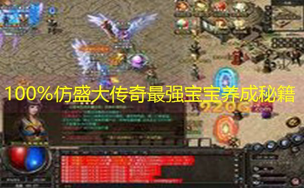 100%仿盛大传奇最强宝宝养成秘籍