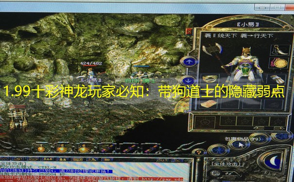 1.99十彩神龙玩家必知：带狗道士的隐藏弱点