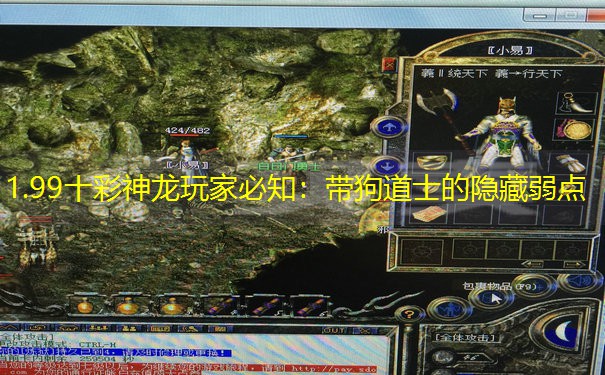 1.99十彩神龙玩家必知：带狗道士的隐藏弱点