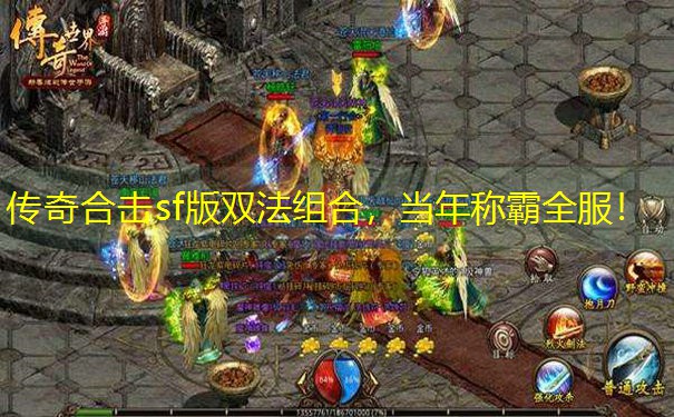 传奇合击sf版双法组合，当年称霸全服！
