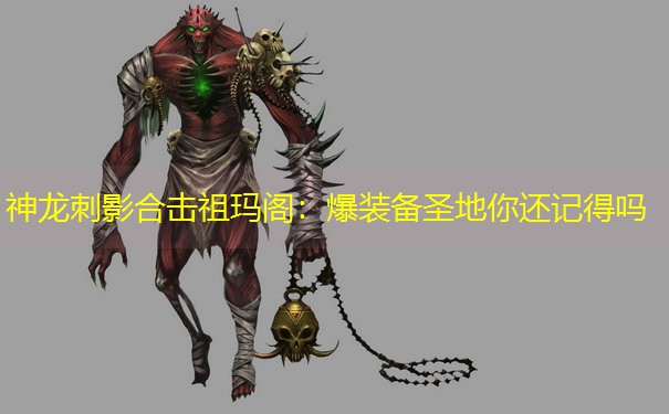神龙刺影合击祖玛阁：爆装备圣地你还记得吗