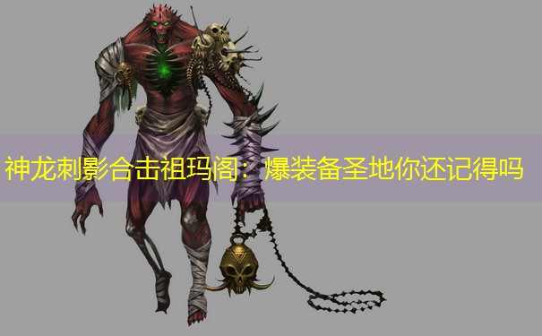 神龙刺影合击祖玛阁：爆装备圣地你还记得吗
