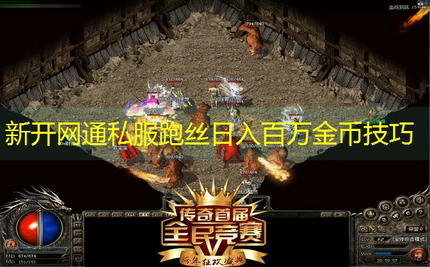 新开网通私服跑丝日入百万金币技巧