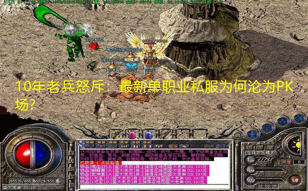 10年老兵怒斥：最新单职业私服为何沦为PK场？