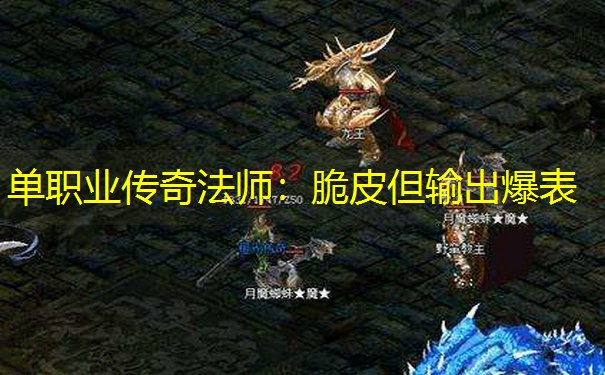 单职业传奇法师：脆皮但输出爆表