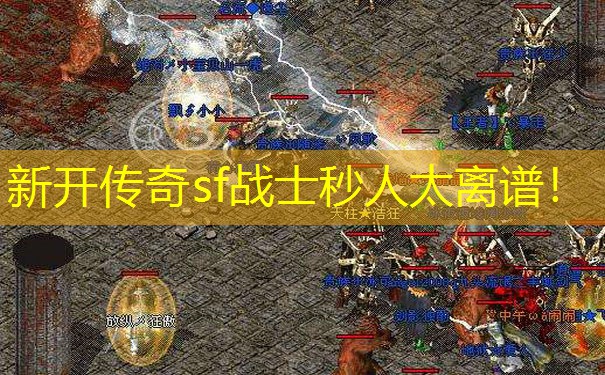 新开传奇sf战士秒人太离谱！
