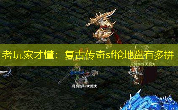 老玩家才懂：复古传奇sf抢地盘有多拼